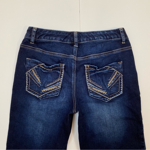 Maurices dark wash Capri denim jeans size 3/4 - Picture 12 of 13